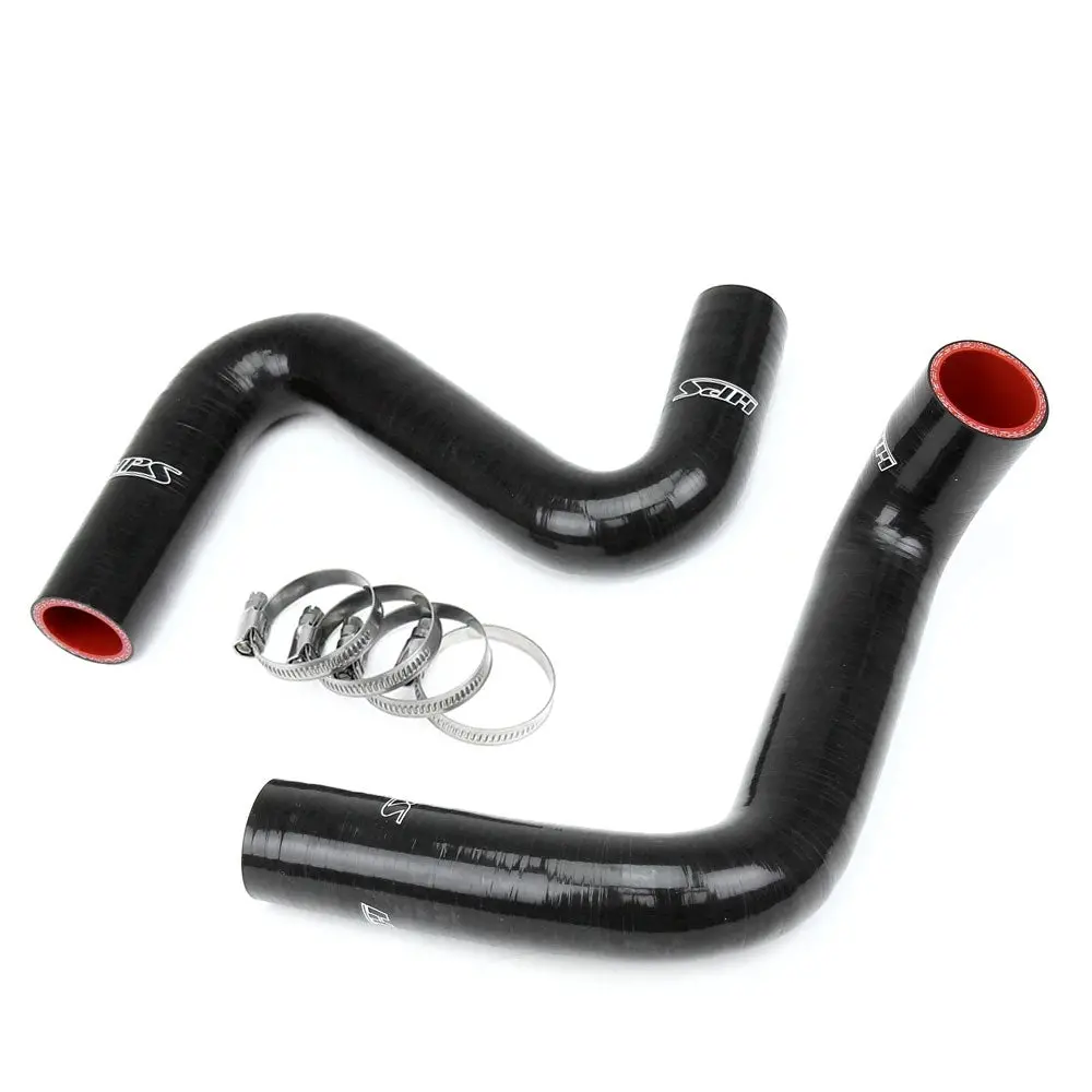 Hps Black Silicone Radiator Hose Kit For Nissan 240Sx Ls Swap (Koyo Radiator, Ls1 Water Pump) 1