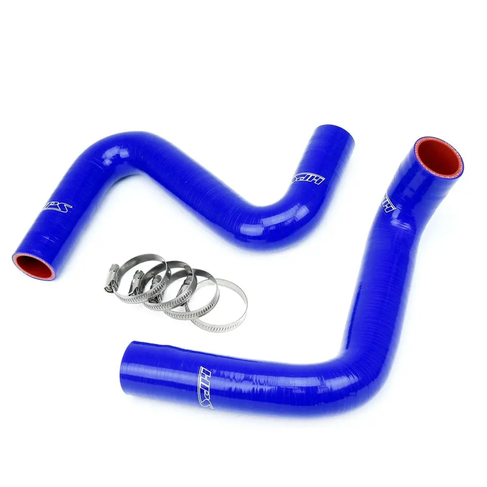 Hps Blue Silicone Radiator Hose Kit For Nissan 240Sx Ls Swap (Koyo Radiator, Ls1 Water Pump) 1