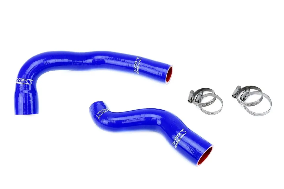 Hps Blue 3-Ply Silicone Radiator Coolant Hose Kit For 87-93 Mercedes-Benz 190E 2.6L W124 1