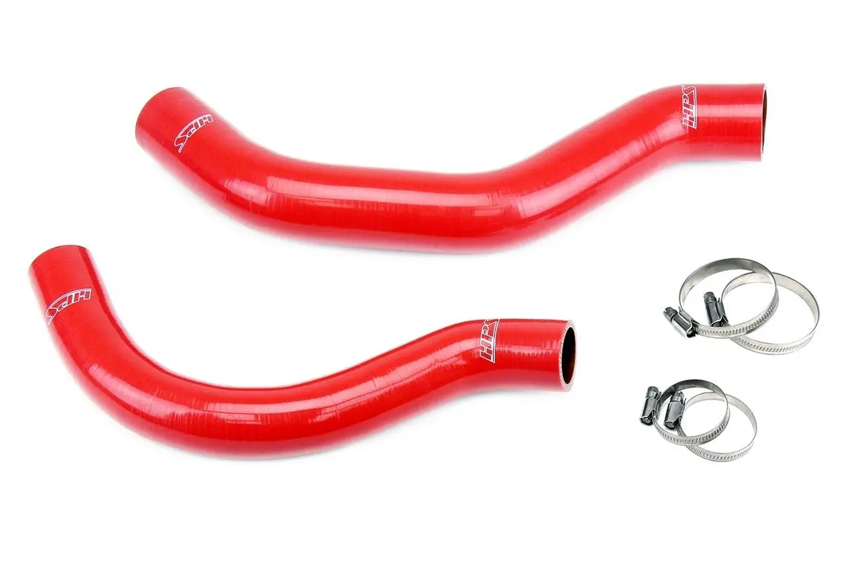 Hps Red 3-Ply Silicone Radiator Coolant Hose Kit For 02-08 Dodge Ram 1500 4.7L V8 1