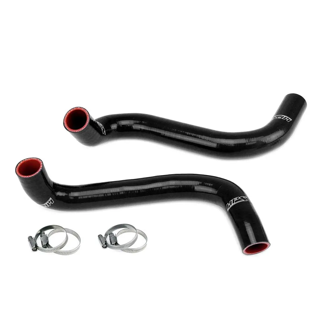 Hps Black 3-Ply Silicone Radiator Coolant Hose Kit For 84-85 Mercedes-Benz 300D 3.0L Diesel 1