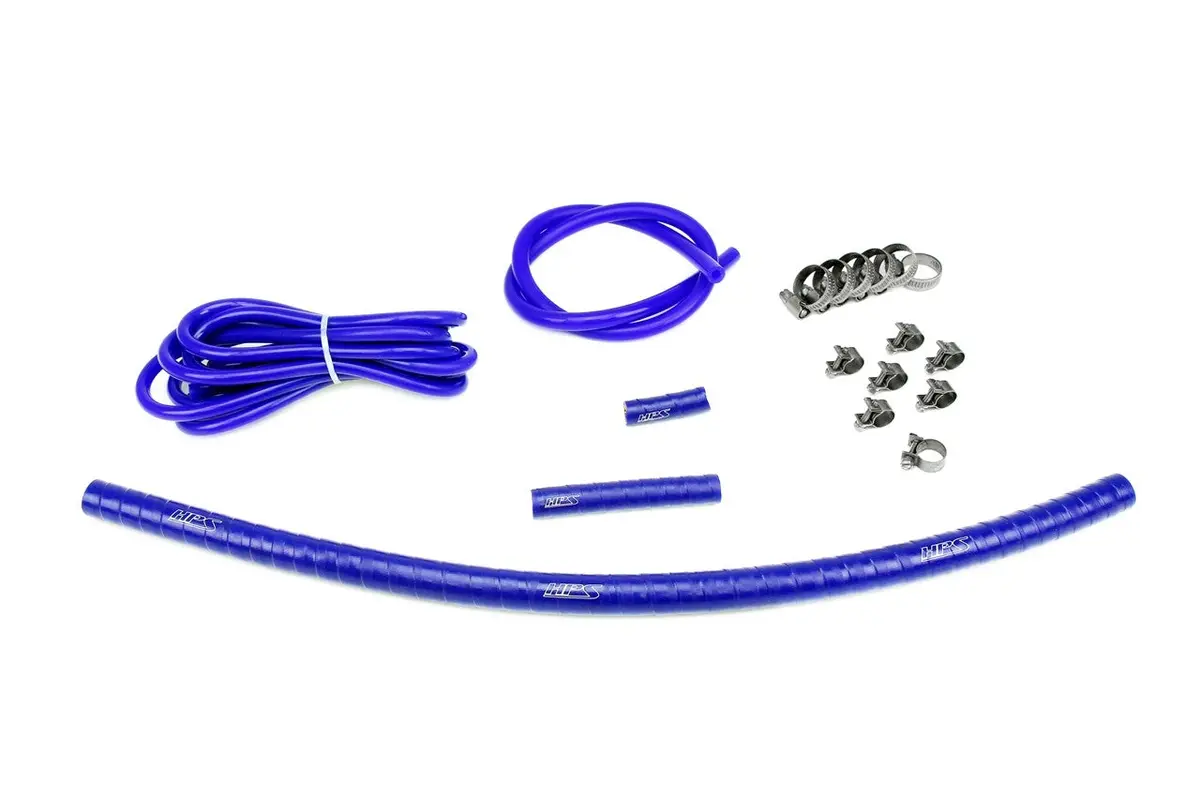 Hps Blue 3-Ply Silicone Vacuum And Breather Hose Kit For 93-98 Toyota Supra Mk4 Non Turbo 1