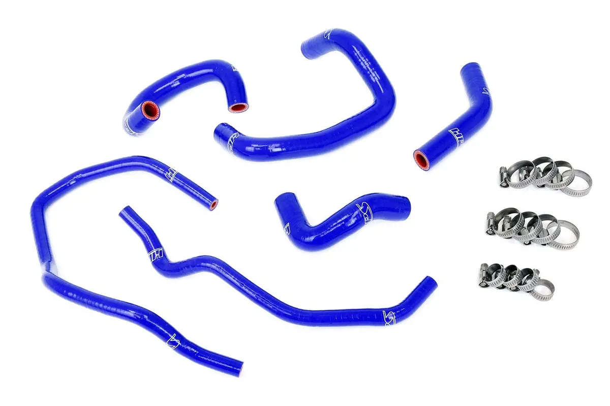 Hps Blue 3-Ply Silicone Heater Coolant Hose Kit For 93-98 Toyota Supra 3.0L Non Turbo 1
