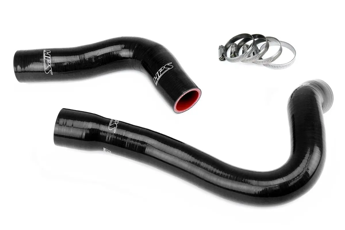 Hps Black 3-Ply Silicone Radiator Coolant Hose Kit For 86-91 Benz 420Sel 560Sel 560Sec V8 1