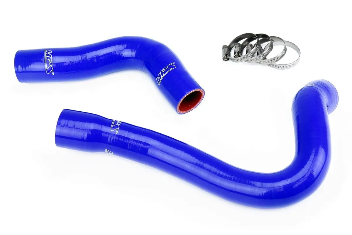 Hps Blue 3-Ply Silicone Radiator Coolant Hose Kit For 86-91 Benz 420Sel 560Sel 560Sec V8 1