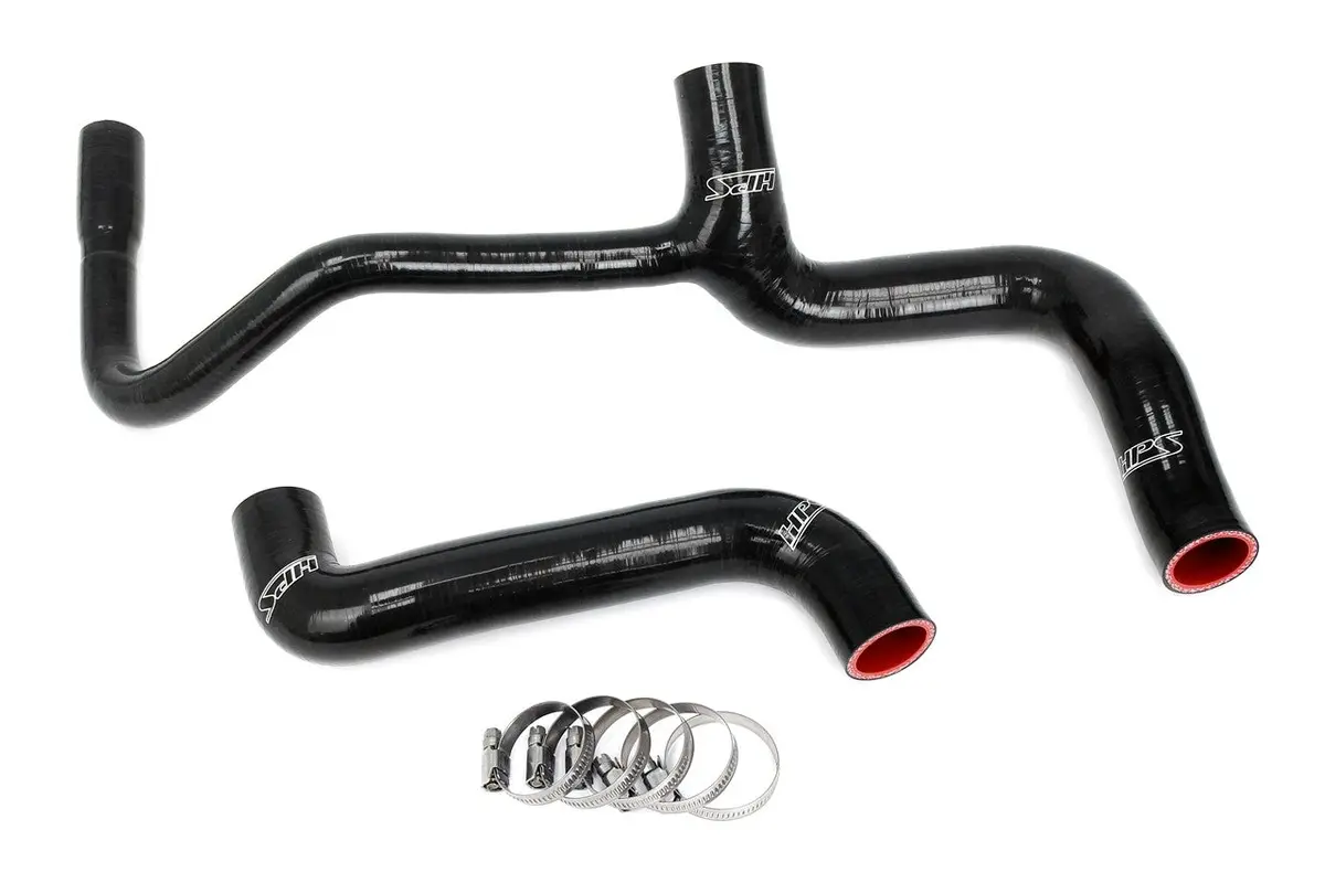 Hps Black 3-Ply Silicone Radiator Coolant Hose Kit For 86-89 Mercedes-Benz 190D 2.5L Diesel 1