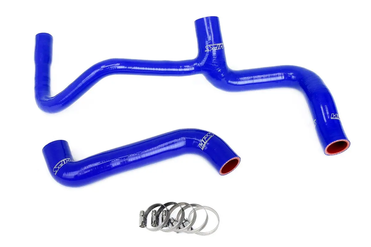 Hps Blue 3-Ply Silicone Radiator Coolant Hose Kit For 86-89 Mercedes-Benz 190D 2.5L Diesel 1