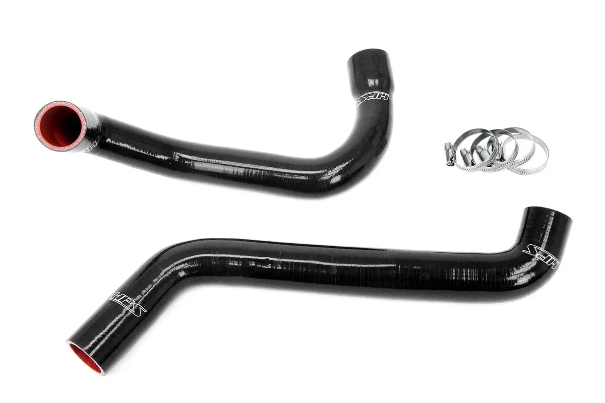 Hps Black 3-Ply Silicone Radiator Coolant Hose Kit For 90-93 500Sl / 94-98 Sl500 5.0L V8 1