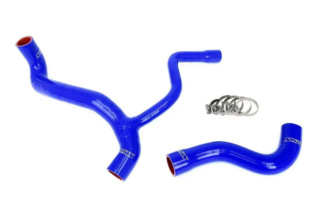 Hps Blue 3-Ply Silicone Radiator Coolant Hose Kit For 86-87 Mercedes-Benz 190E 2.3-16 Sedan Dohc 1
