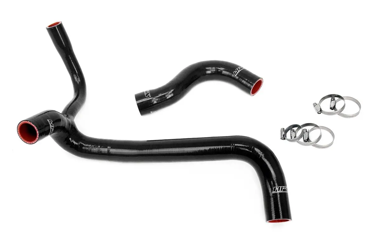 Hps Black 3-Ply Silicone Radiator Coolant Hose Kit For 84-1993 Mercedes-Benz 190E 2.3 Sedan Sohc 1