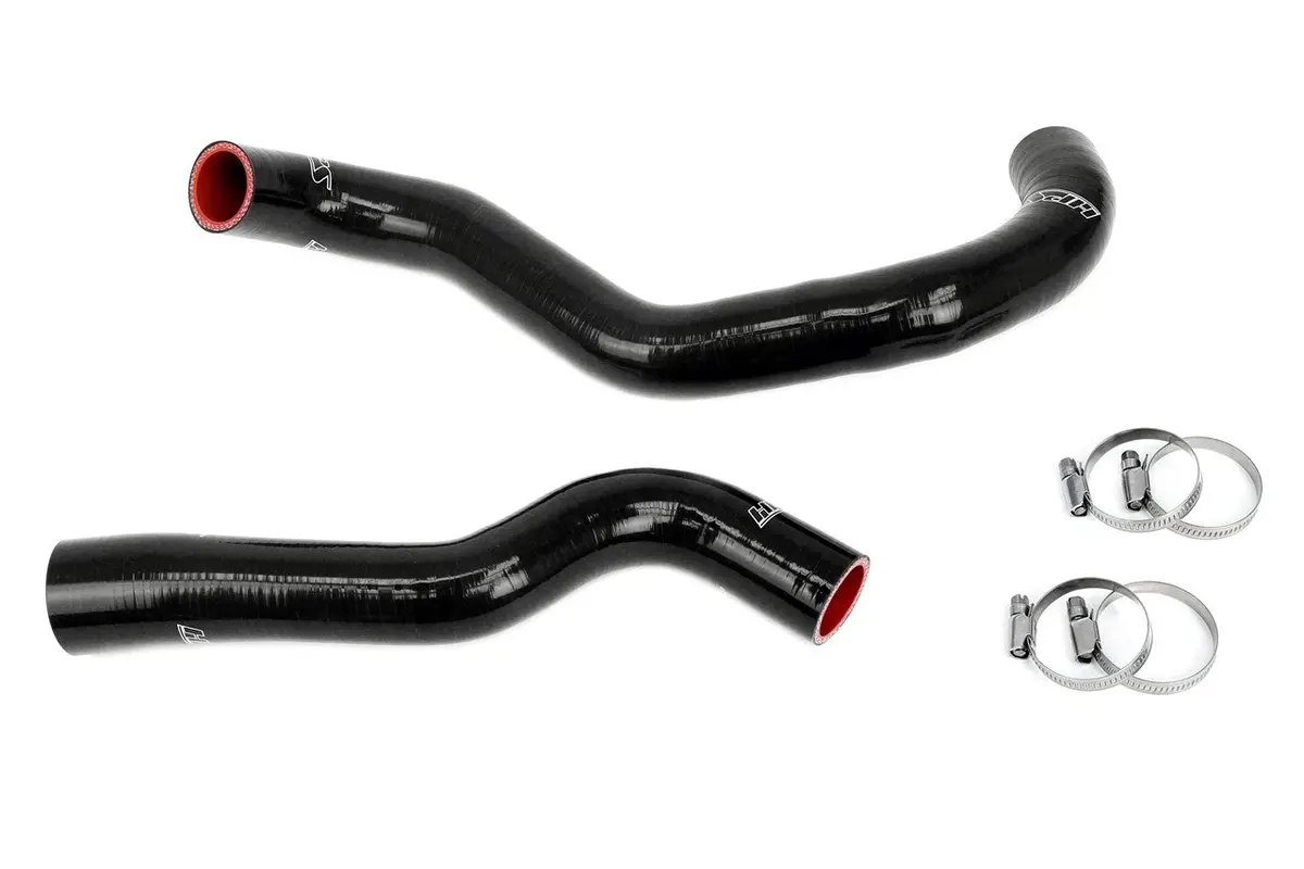 Hps Black 3-Ply Silicone Radiator Coolant Hose Kit For 90-93 Benz 300Sl 3.0L 1