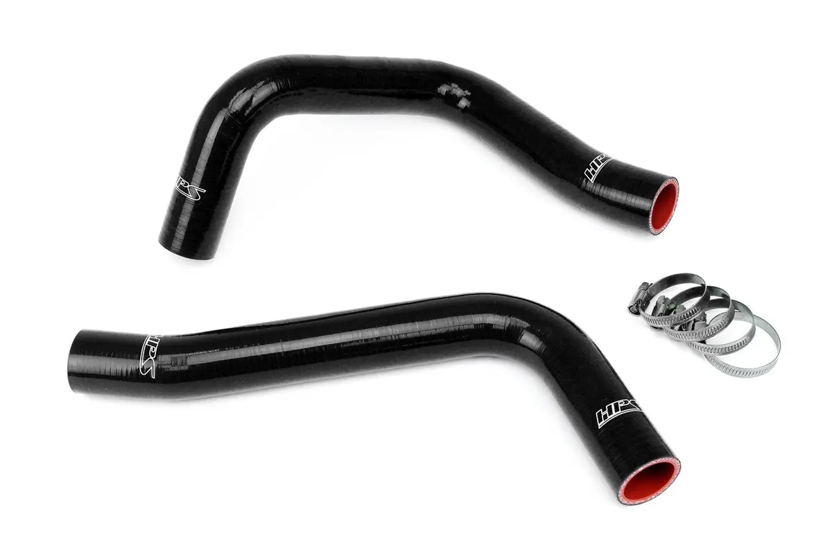 Hps Black 3-Ply Silicone Lower & Upper Radiator Hose For 05-15 Tacoma 4.0L V6 Supercharged 1