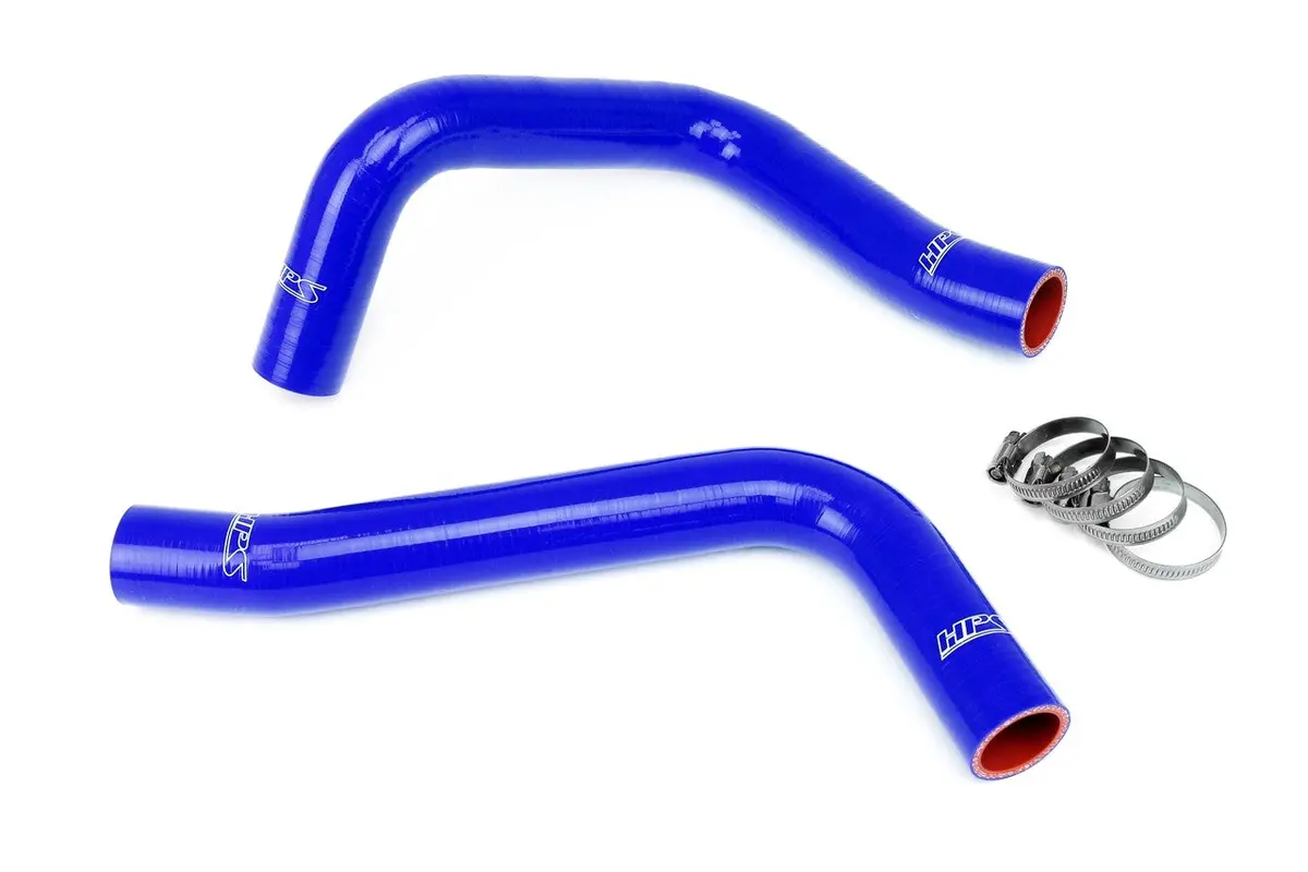 Hps Blue 3-Ply Silicone Lower & Upper Radiator Hose For 05-15 Tacoma 4.0L V6 Supercharged 1