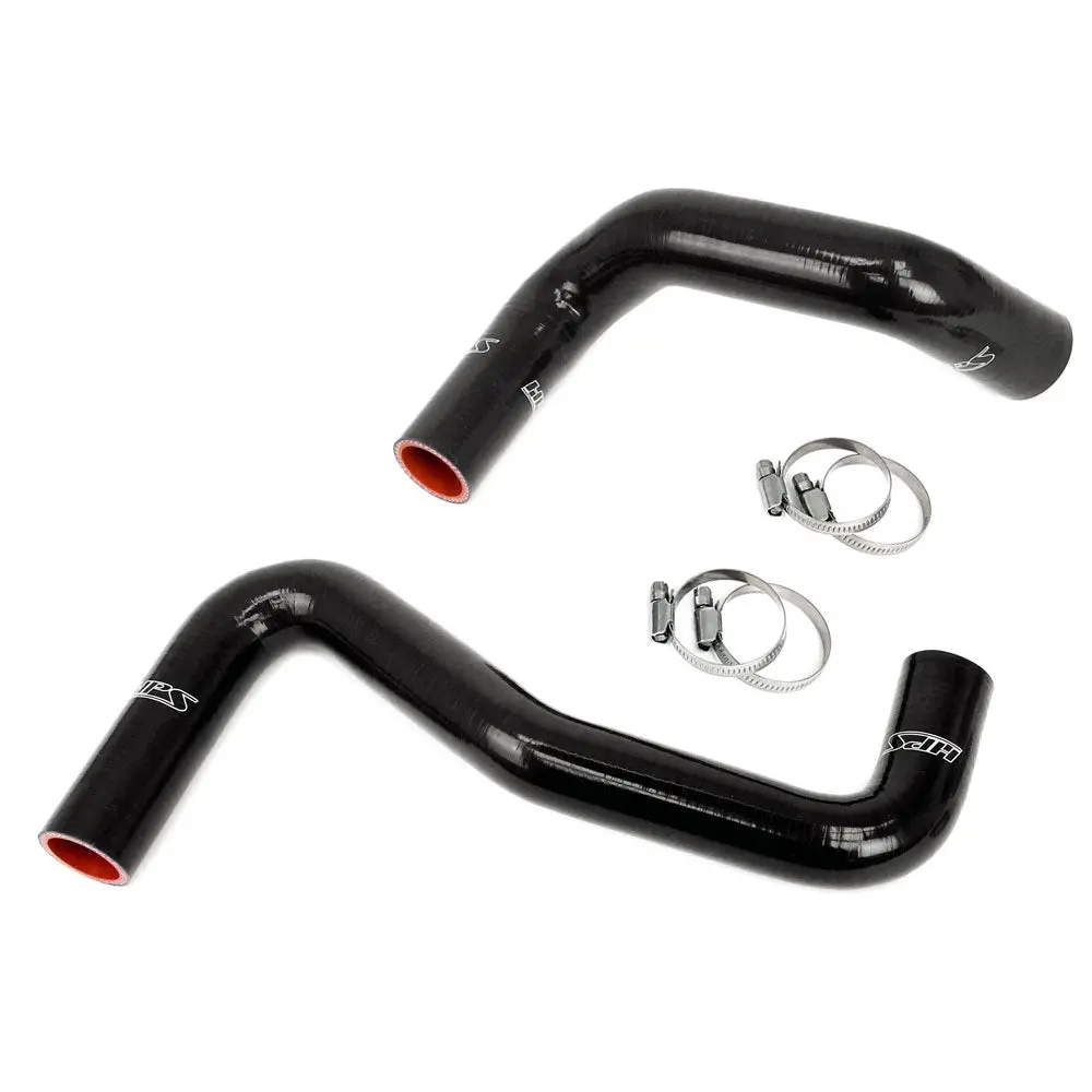 Hps Black Silicone Radiator Hose Kit For Nissan 240Sx Ls Swap (Sr20det Radiator, 8 O'clock Thermo, Ls1 Water Pump) 1