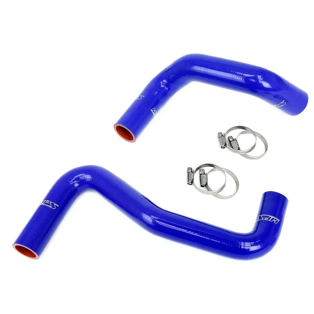 Hps Blue Silicone Radiator Hose Kit For Nissan 240Sx Ls Swap (Sr20det Radiator, 8 O'clock Thermo, Ls1 Water Pump) 1