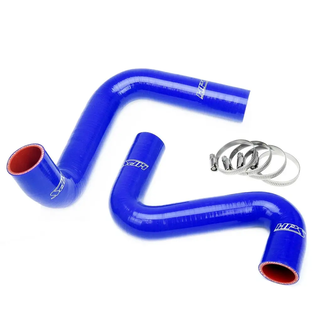 Hps Blue Silicone Radiator Hose Kit For Nissan 240Sx Ls Swap (Sr20det Radiator, 9 O'clock Thermo, Ls3/Ls7 Water Pump) 1