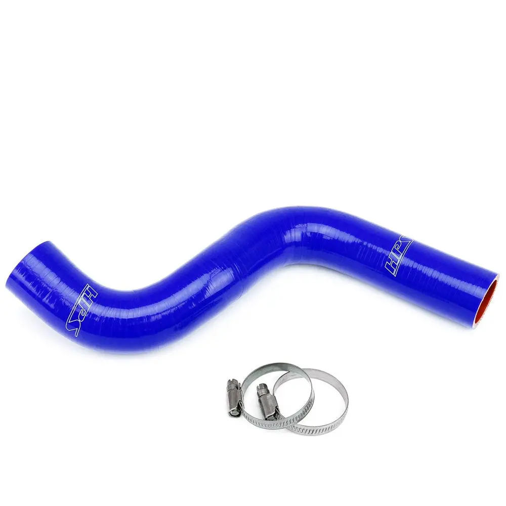 Hps Blue 3-Ply Silicone Upper Radiator Coolant Hose Kit For 11-13 Infiniti M56 / 14-19 Q70 5.6L V8 1