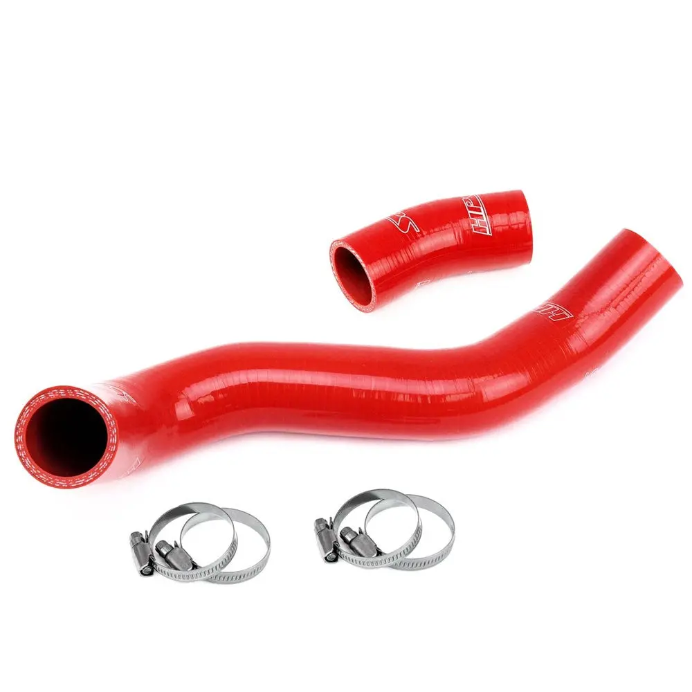 Hps Red 3-Ply Silicone Lower Radiator Coolant Hose Kit For 11-13 Infiniti M56 / 14-19 Q70 5.6L V8 1