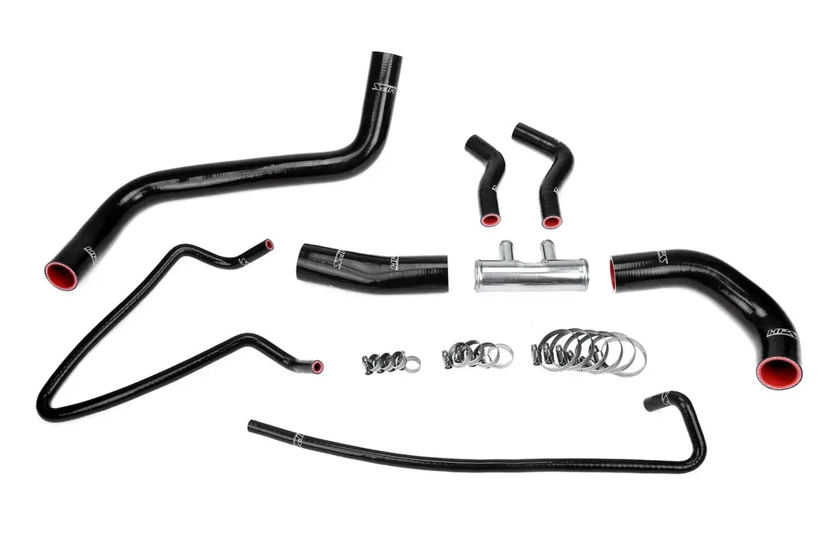 Hps Black 3-Ply Silicone Radiator Coolant Hose Kit For 11-14 Ford F150 3.5L Ecoboost / 3.7L V6 1