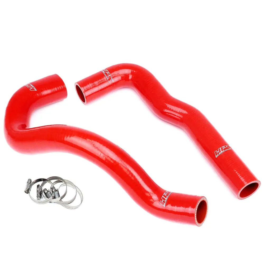 Hps Red 3-Ply Silicone Radiator Coolant Hose Kit For 01-05 Lexus Is300 With 1Jz-Gte Swap 1