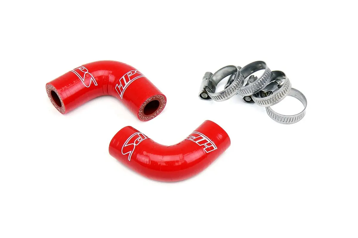 Hps Red Silicone Oil Coolant Elbow Hose Kit For 03-06 Ram Pickup 5.7L/5.9L Diesel 1