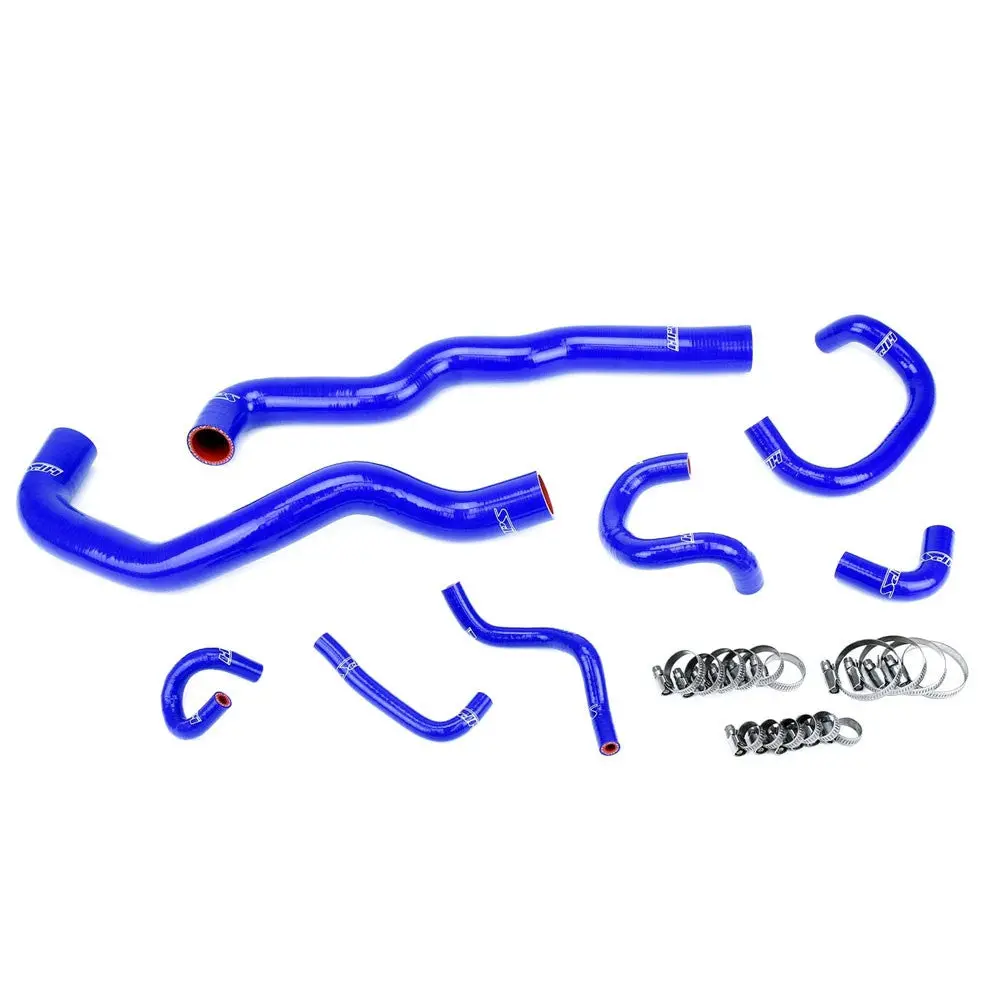 Hps Blue 3-Ply Silicone Radiator/Heater/Throttle Body Coolant Hose Kit For 98-05 Lexus Gs300 Gs400 2Jz-Gte Vvt-I Swap 1