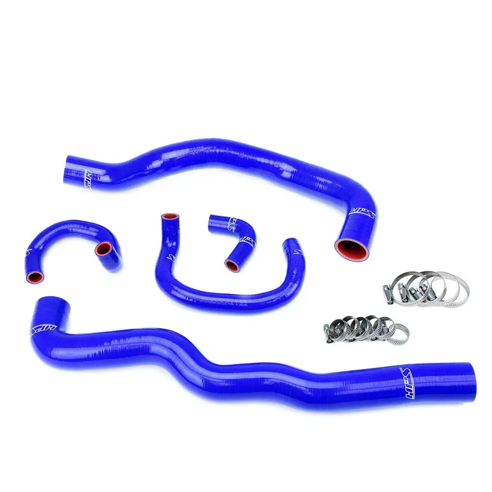 Hps Blue 3-Ply Silicone Radiator/Heater Coolant Hose Kit For 98-05 Lexus Gs300 Gs400 2Jz-Gte Vvt-I Swap 1