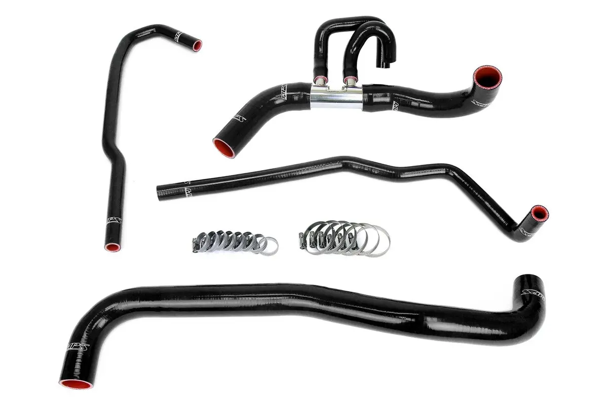 Hps Black 3-Ply Silicone Radiator Coolant Hose Kit For 11-14 Ford F150 6.2L V8 1