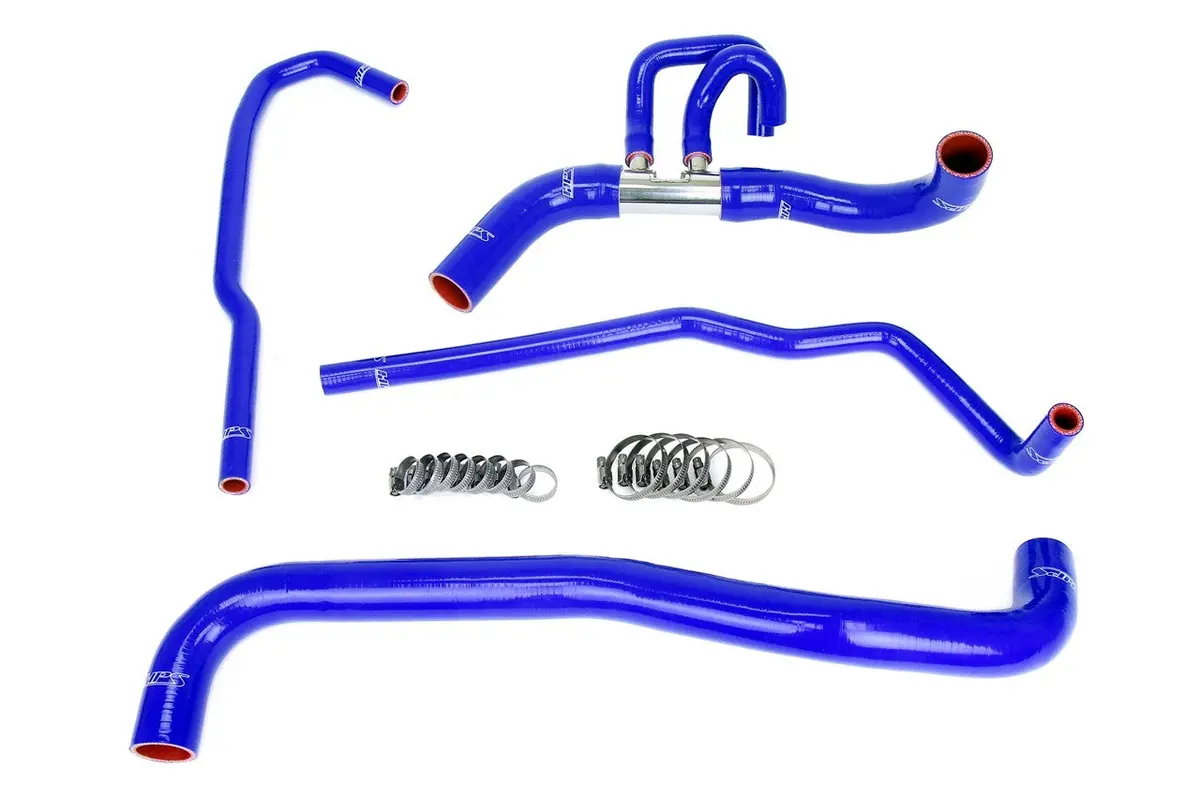 Hps Blue 3-Ply Silicone Radiator Coolant Hose Kit For 11-14 Ford F150 6.2L V8 1