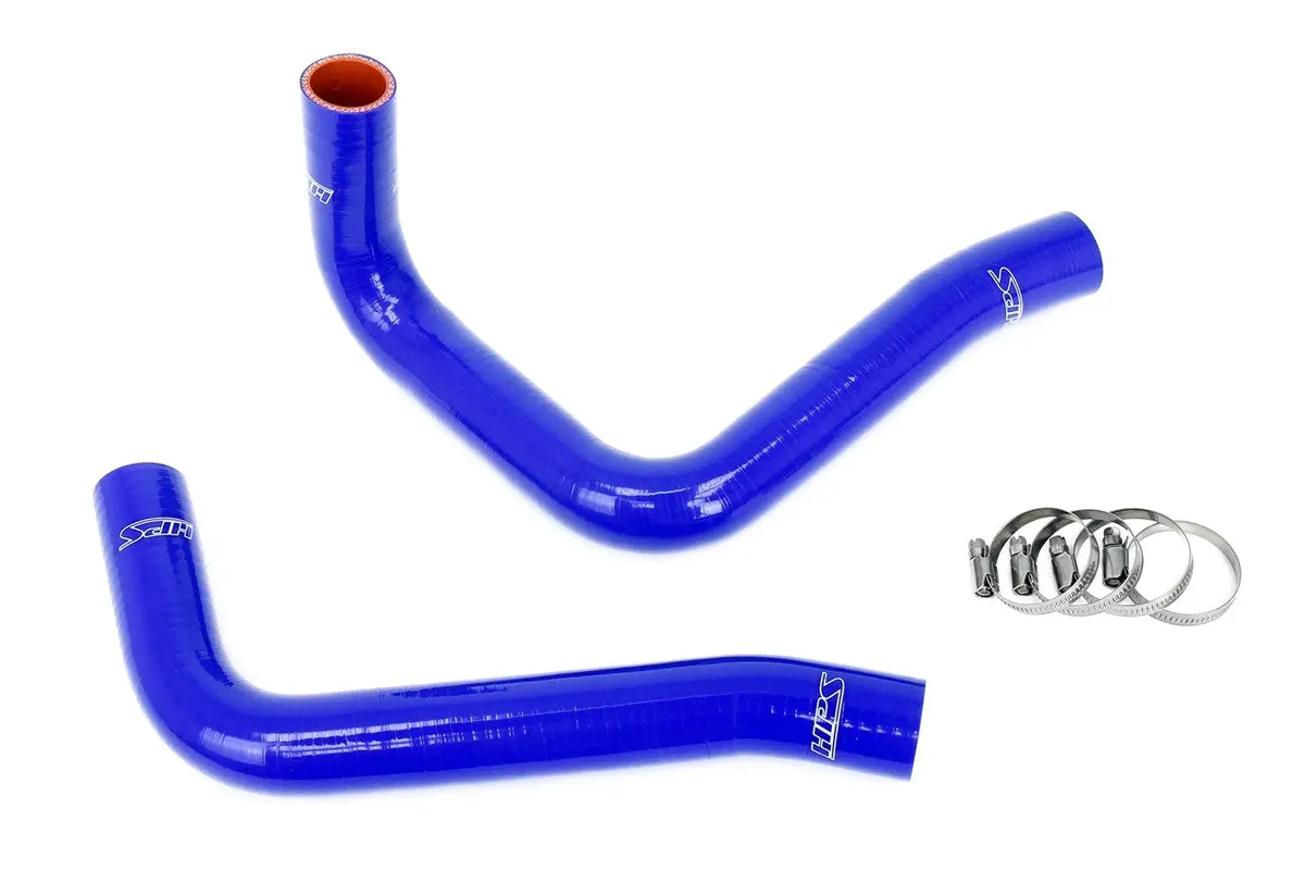 Hps Blue 3-Ply Silicone Lower & Upper Radiator Coolant Hose Kit For 07-09 Toyota Fj Cruiser 4.0L V6 Supercharged 1