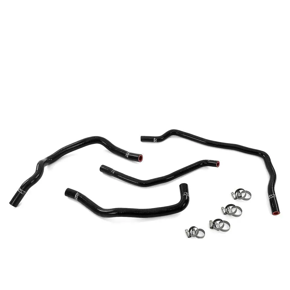 Hps Black 3-Ply Silicone Heater/Expansion Tank Coolant Hose Kit For 08-15 Scion Xb 2.4L 1