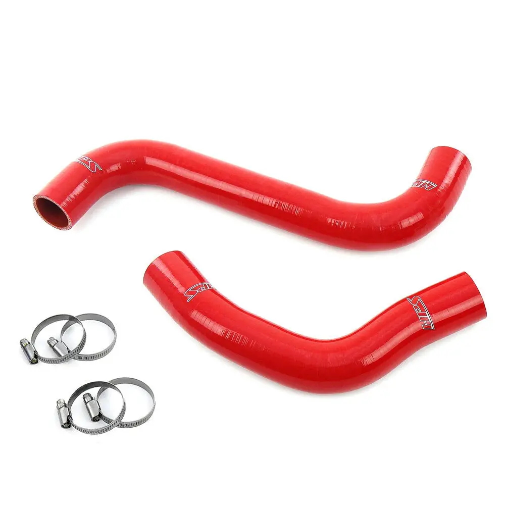 Hps Red 3-Ply Silicone Radiator Coolant Hose Kit For 11-18 Subaru Forester / 12-16 Impreza / 13-17 Crosstrek 1