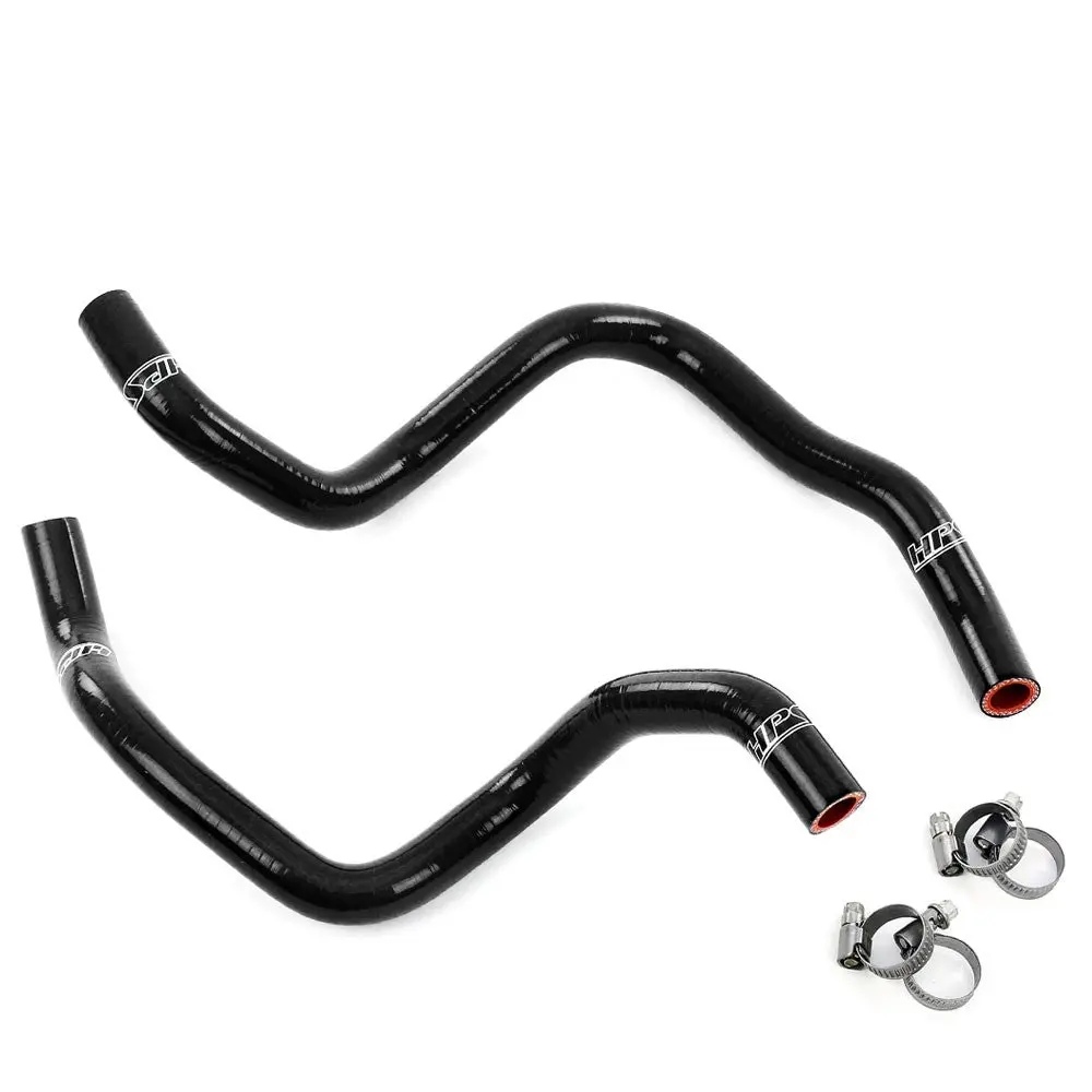 Hps Black 3-Ply Silicone Heater Coolant Hose Kit For 14-18 Subaru Forester / 12-16 Impreza / Crosstrek 1