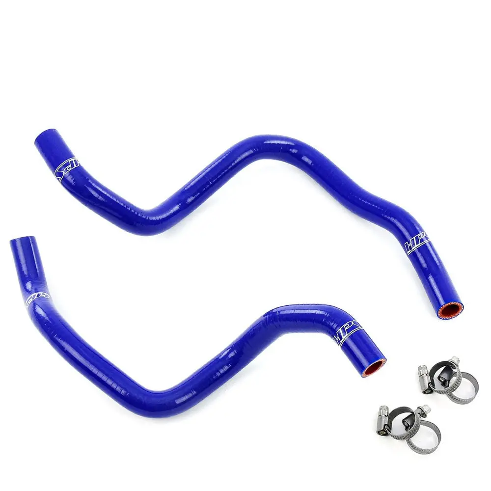 Hps Blue 3-Ply Silicone Heater Coolant Hose Kit For 14-18 Subaru Forester / 12-16 Impreza / Crosstrek 1