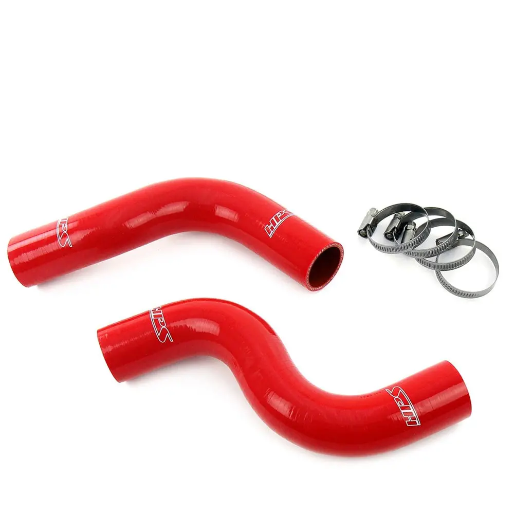 Hps Red 3-Ply Silicone Radiator Hose Coolant Kit For 18-23/24+ Subaru Crosstrek 2.0L 2.5L 1