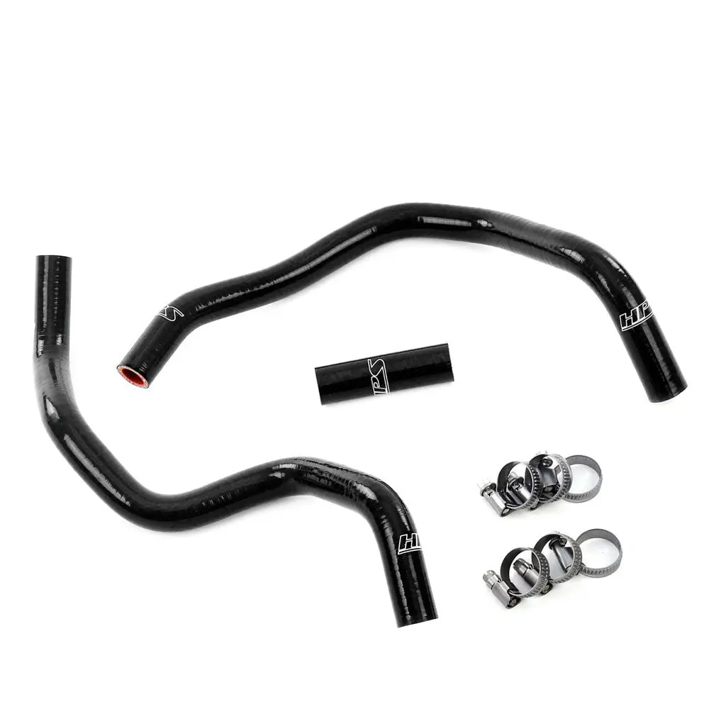Hps Black 3-Ply Silicone Heater Coolant Hose Kit For 18-23/24+ Subaru Crosstrek 2.0L 2.5L 1