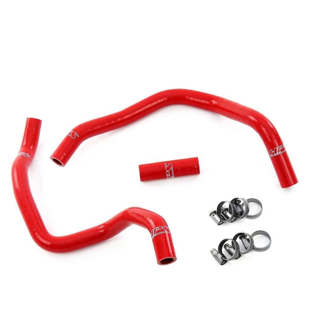 Hps Red 3-Ply Silicone Heater Coolant Hose Kit For 18-23/24+ Subaru Crosstrek 2.0L 2.5L 1