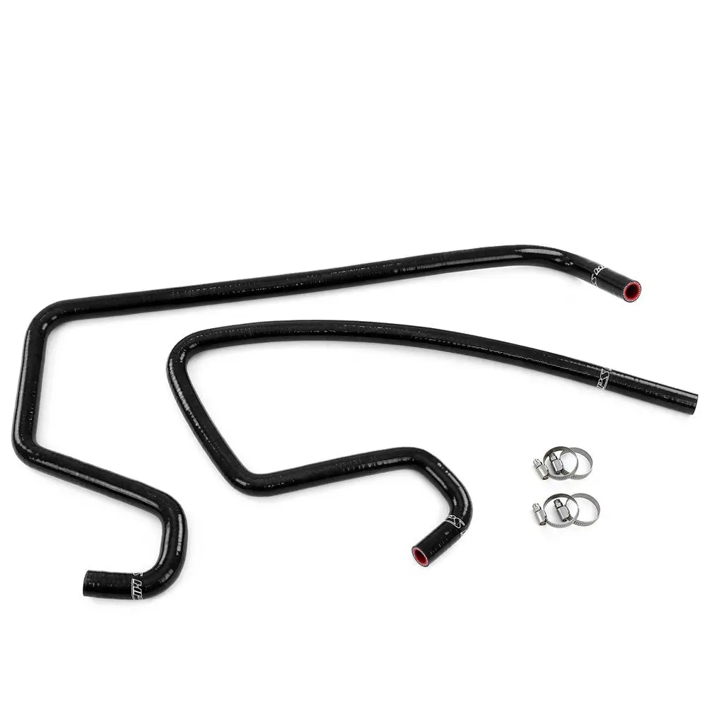 Hps Black 3-Ply Silicone Heater Coolant Hose Kit For 99-01 Jeep Cherokee Xj 4.0L Rhd 1