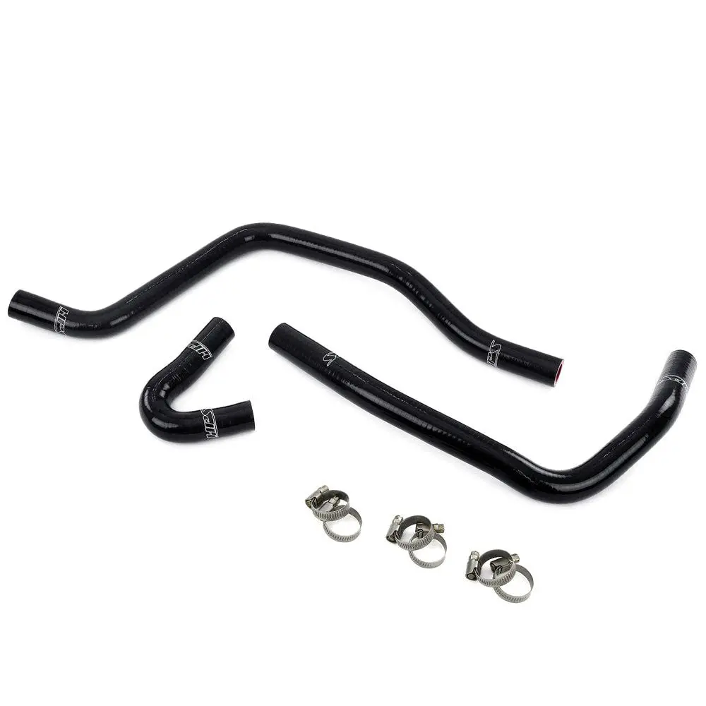 Hps Black 3-Ply Silicone Heater Coolant Hose Kit For 03-07 Ford F-Series Super Duty 6.0L Diesel 1