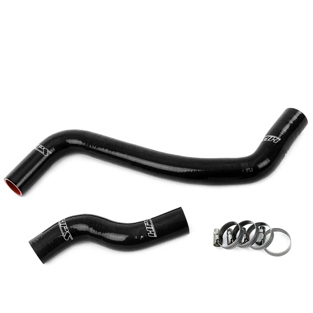 Hps Black 3-Ply Silicone Radiator Coolant Hose Kit For 93-97 Toyota Corolla 1.6L 1