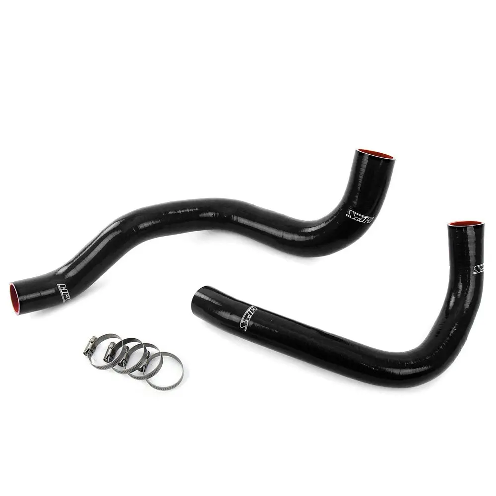 Hps Black 3-Ply Silicone Coil Insert Radiator Coolant Hose Kit For 99-04 Jeep Grand Cherokee 4.0L I6 1