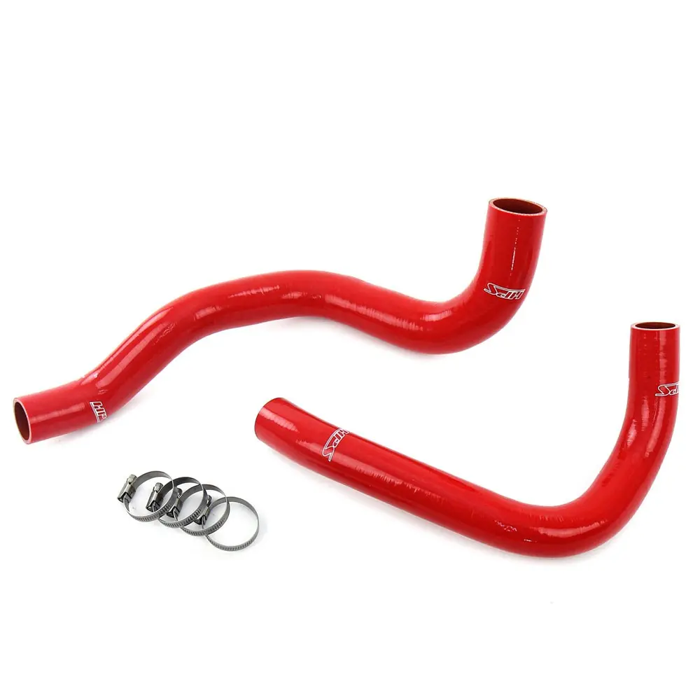 Hps Red 3-Ply Silicone Coil Insert Radiator Coolant Hose Kit For 99-04 Jeep Grand Cherokee 4.0L I6 1