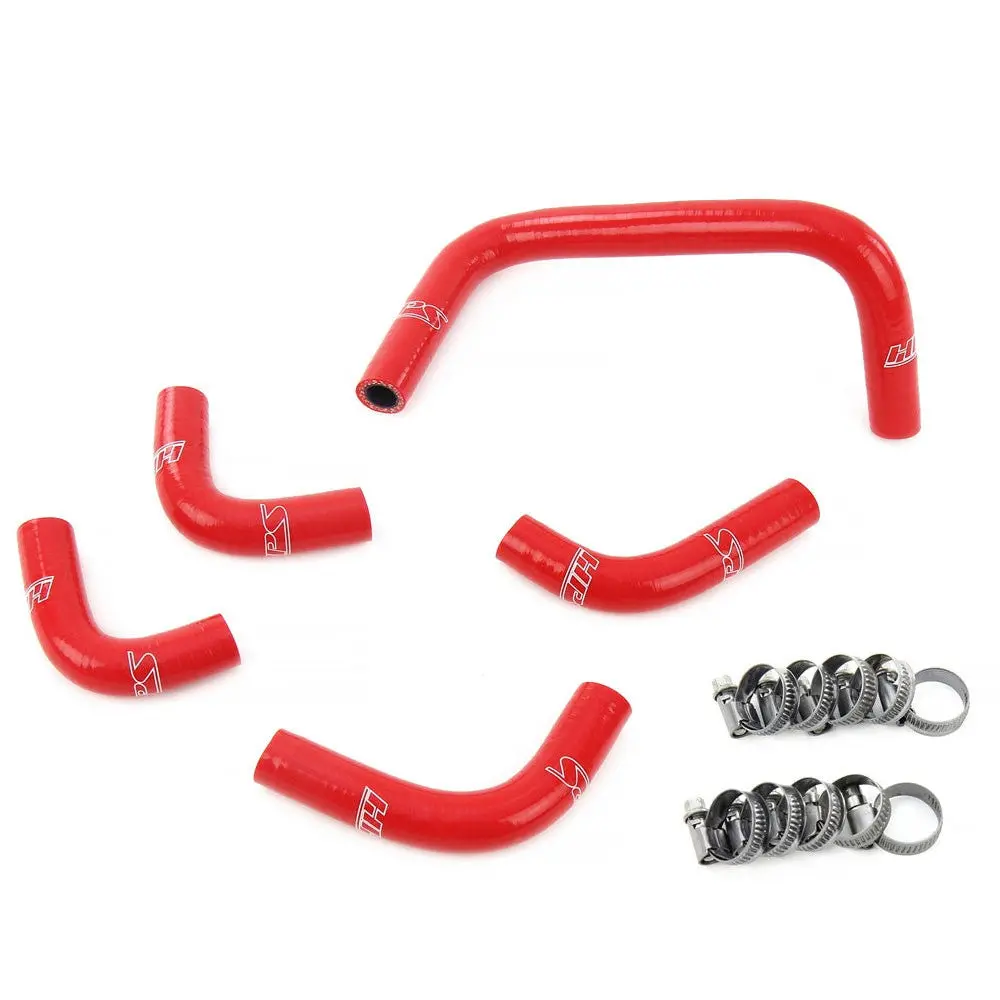 Hps Red 3-Ply Reinforced Silicone Idle Air Control Hose Kit For 95-98 Nissan Skyline Gtr R33 Rb26dett Bcnr33 1