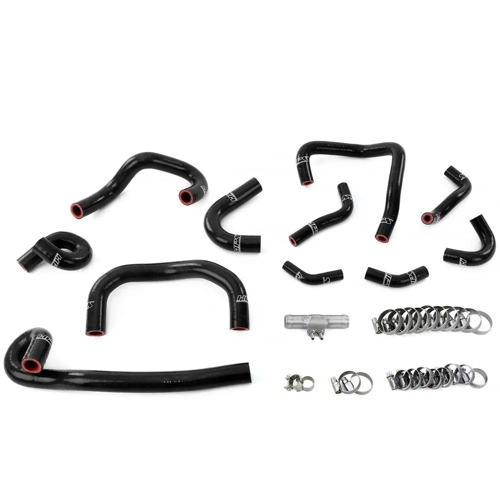 Hps Black 3-Ply Silicone Heater/Ancillary Coolant Hose For 95-98 Nissan Skyline Gtr R33 Rb26dett 1