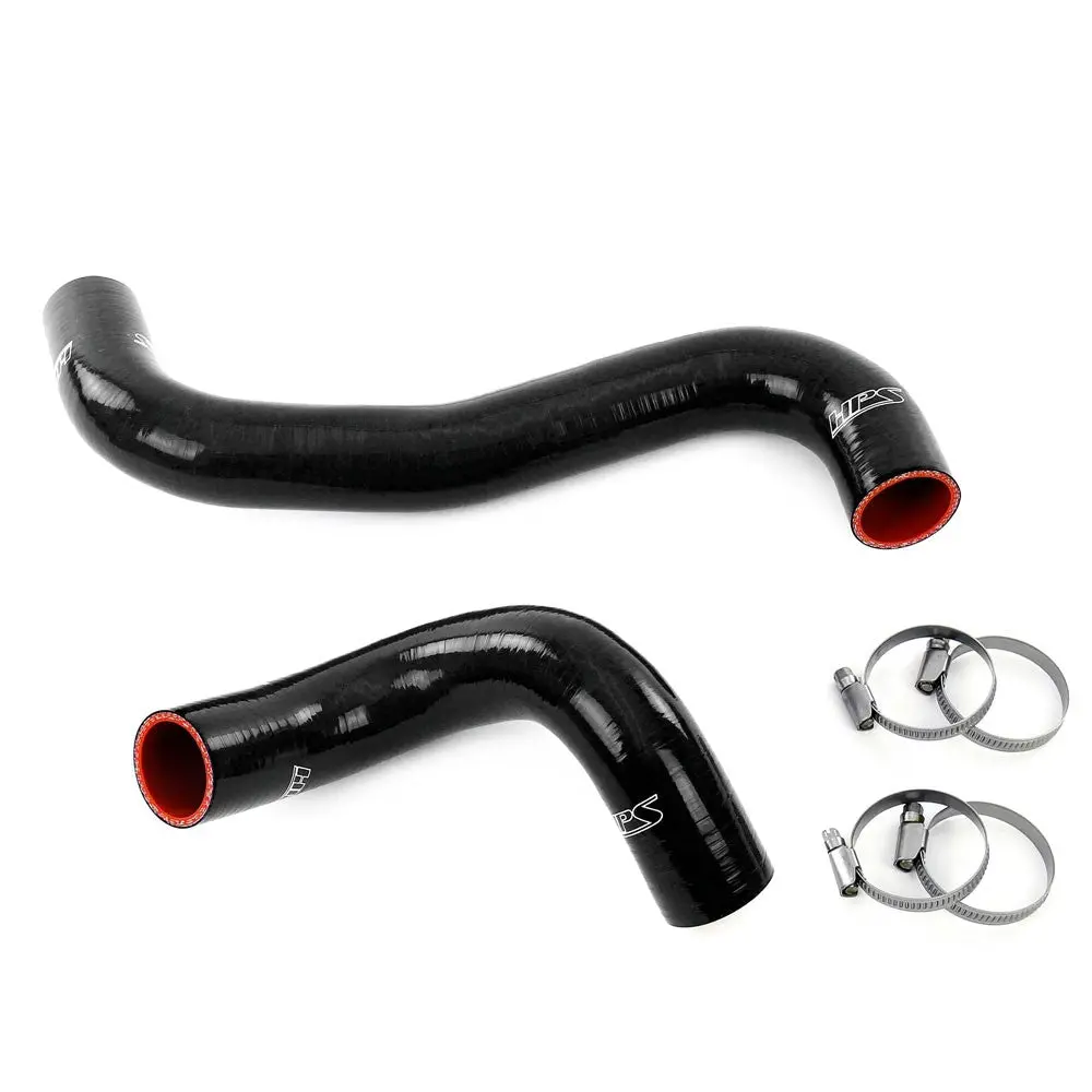 Hps Black 3-Ply Silicone Radiator Coolant Hose Kit For 10-12 Subaru Legacy 2.5L Turbo (Bm) 1