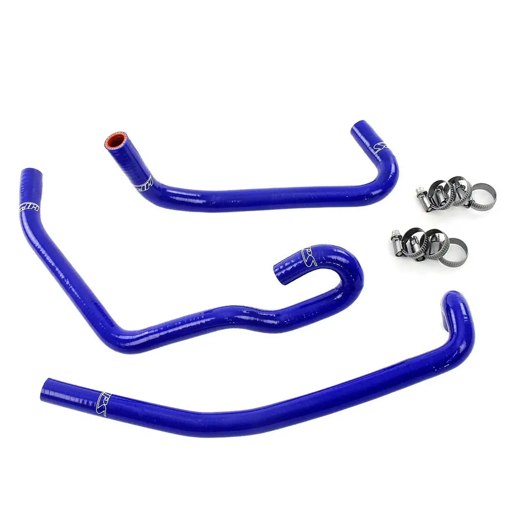 Hps Blue 3-Ply Silicone Heater Coolant Hose Kit For 00-04 Toyota Tundra 3.4L 1