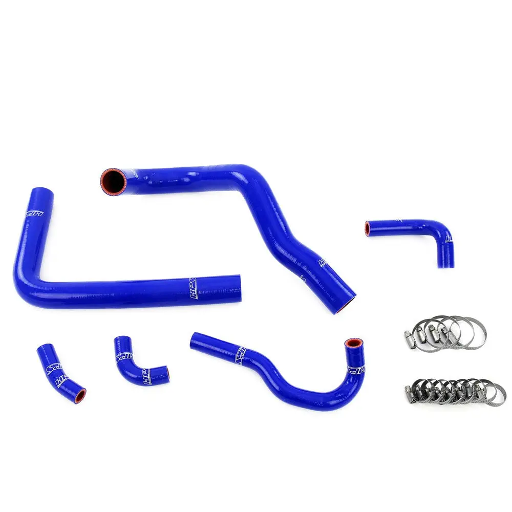 Hps Blue 3-Ply Silicone Radiator/Heater Coolant Hose Kit For 93-02 Supra Rhd 3.0L Turbo 2Jz-Gte Non Vvt-I 1
