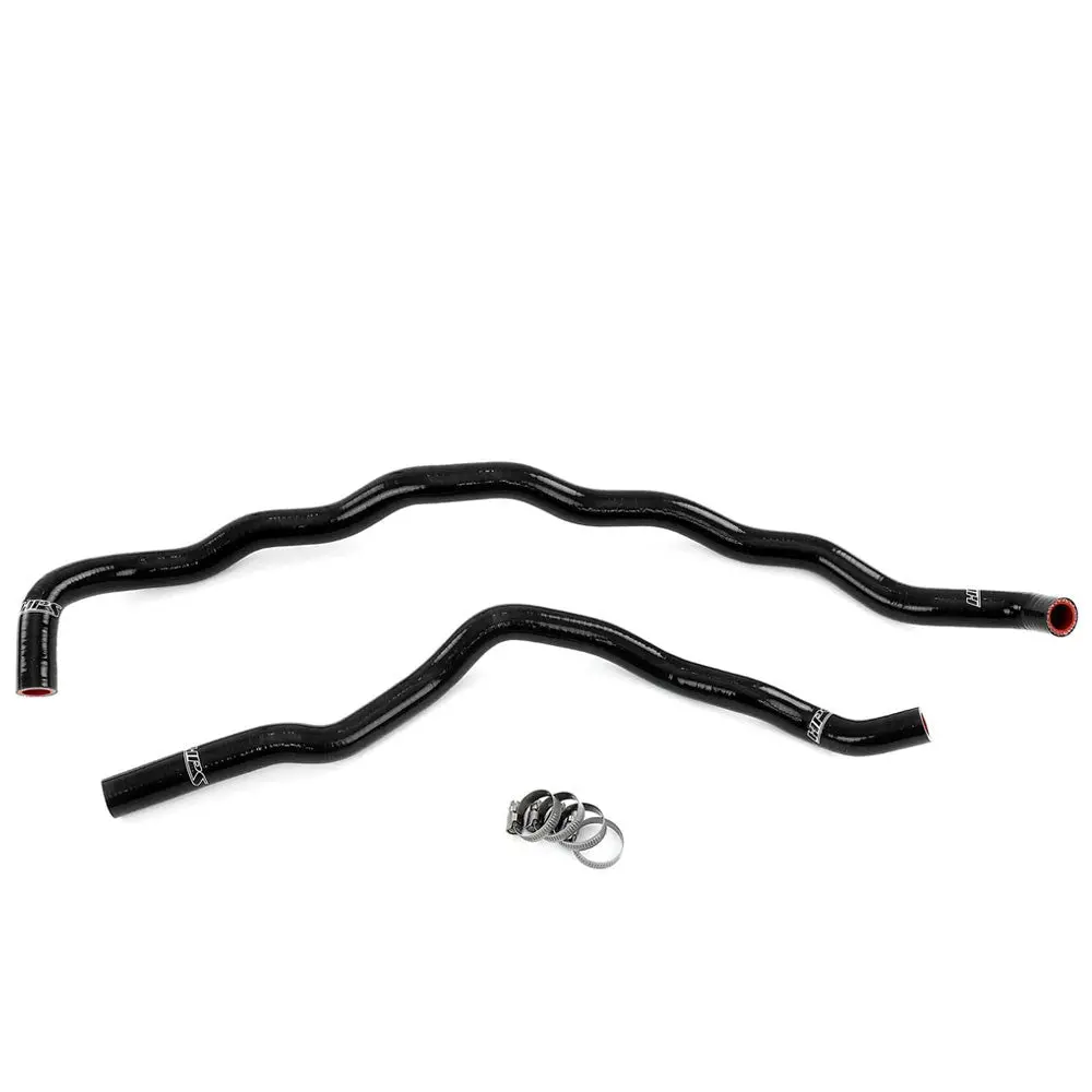 Hps Black 3-Ply Silicone Radiator Coolant Hose Kit For 07-13 Bmw 335I 3.0L Turbo N54 N55 1