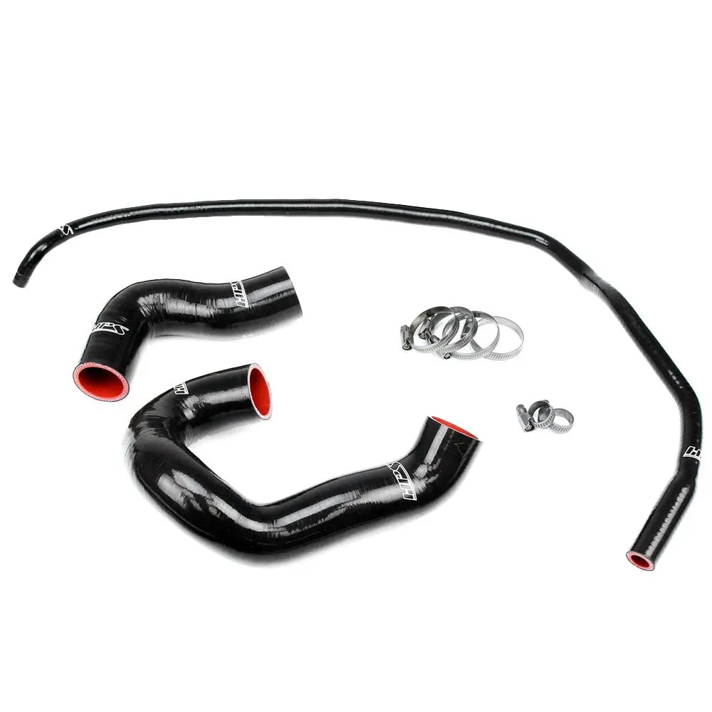Hps Black 3-Ply Silicone Radiator Coolant Hose Kit For 07-13 Bmw 135I 335I 335Is 3.0L Turbo 1