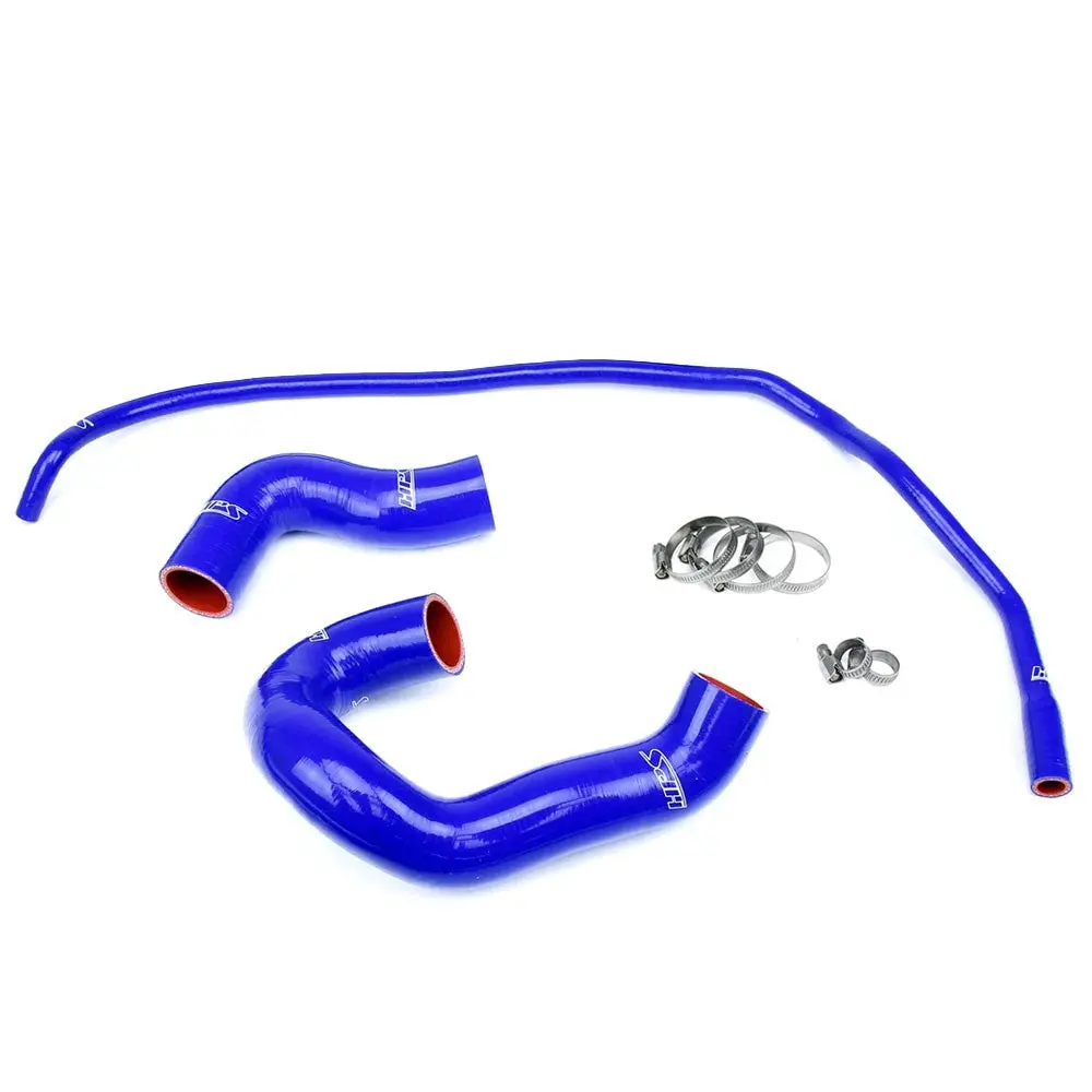 Hps Blue 3-Ply Silicone Radiator Coolant Hose Kit For 07-13 Bmw 135I 335I 335Is 3.0L Turbo 1